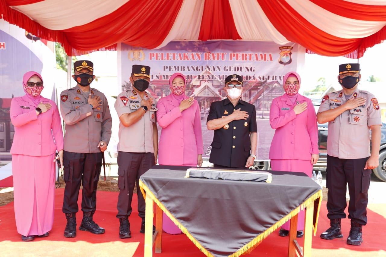 Pemkab Berikan Hibah Lahan, Gedung Kantor Polres Mateng Mulai Dibangun